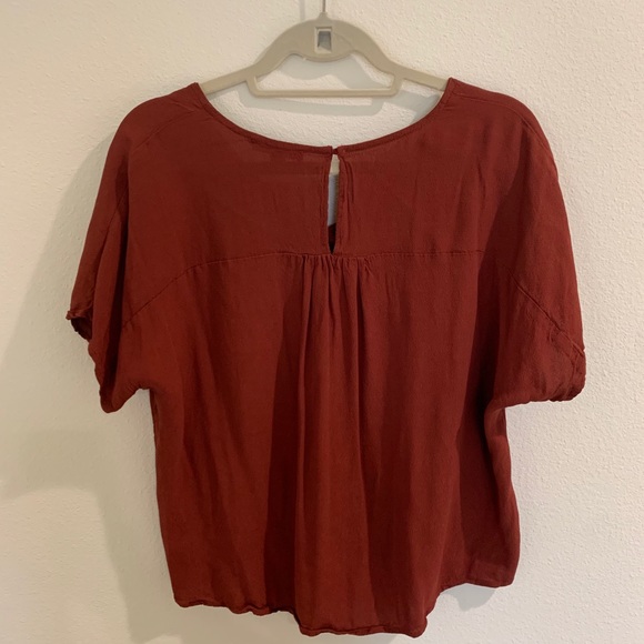 Madewell rust top - Picture 3 of 4